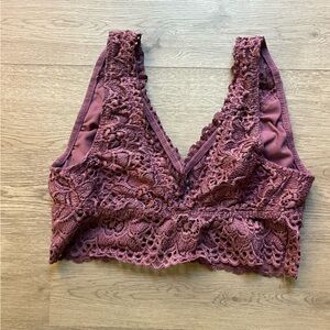 Altar’d State Lace Bralette (S)